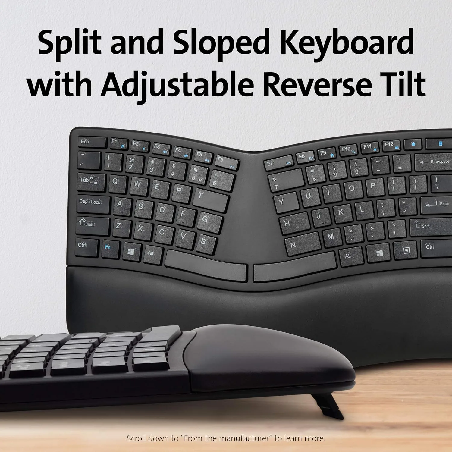 Kensington Pro Fit Ergo Wireless Keyboard - Image 5