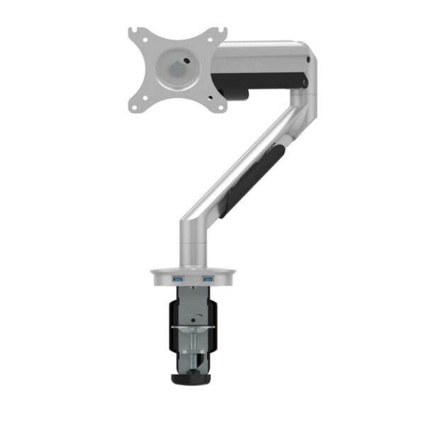 front view of single gas monitor arm