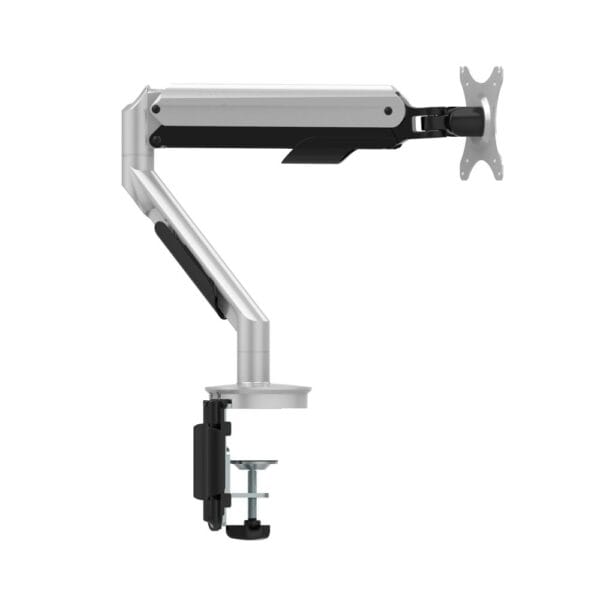 side view of single gas monitor arm