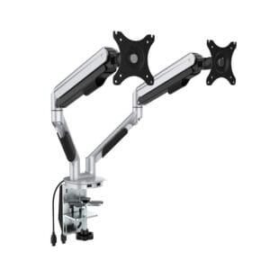 double monitor arms