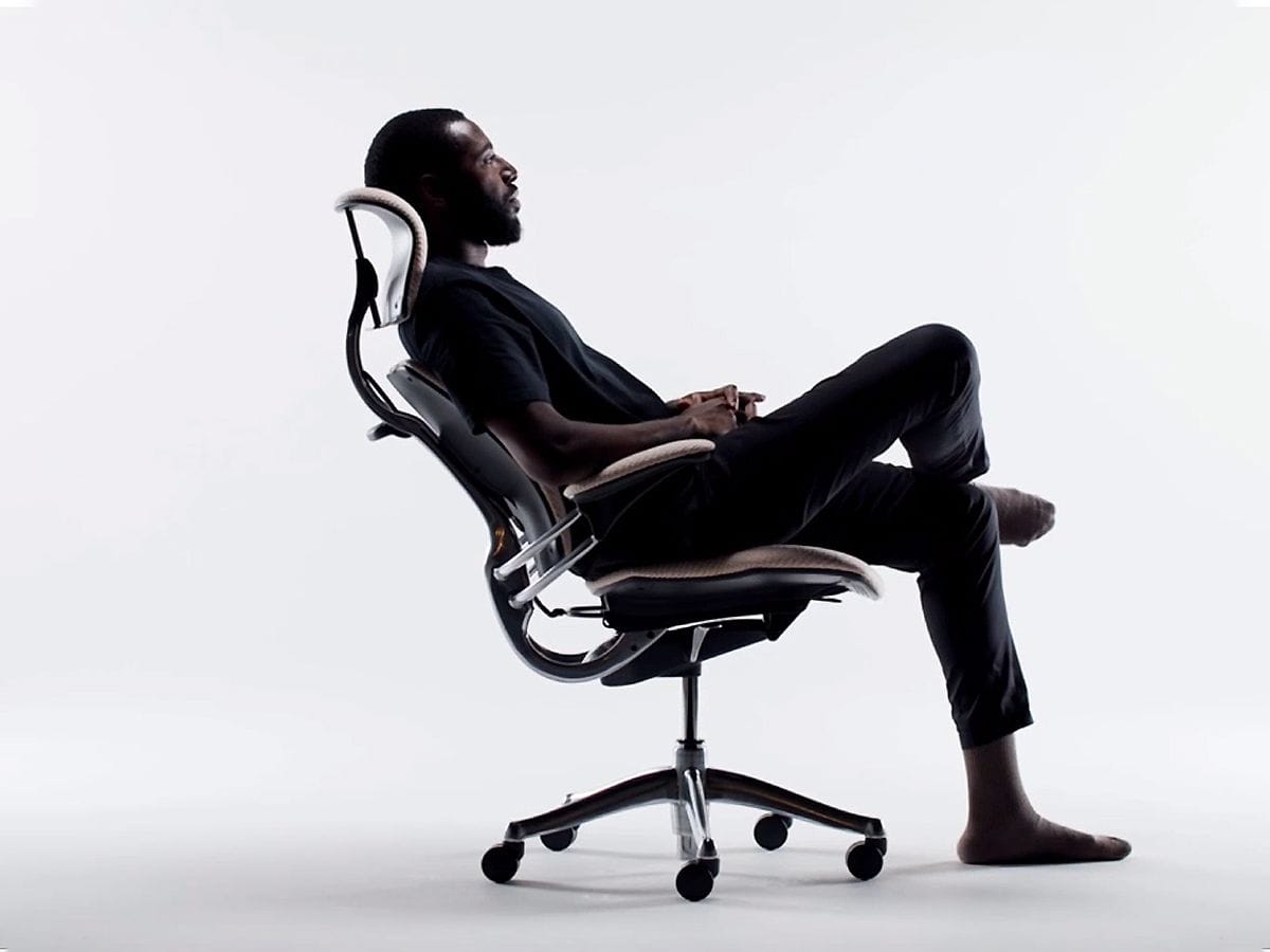 how to sit properly at work.