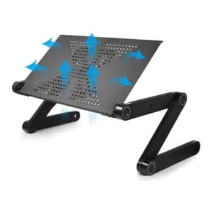 Portable Desk Adjustable Laptop Stand without a laptop on it